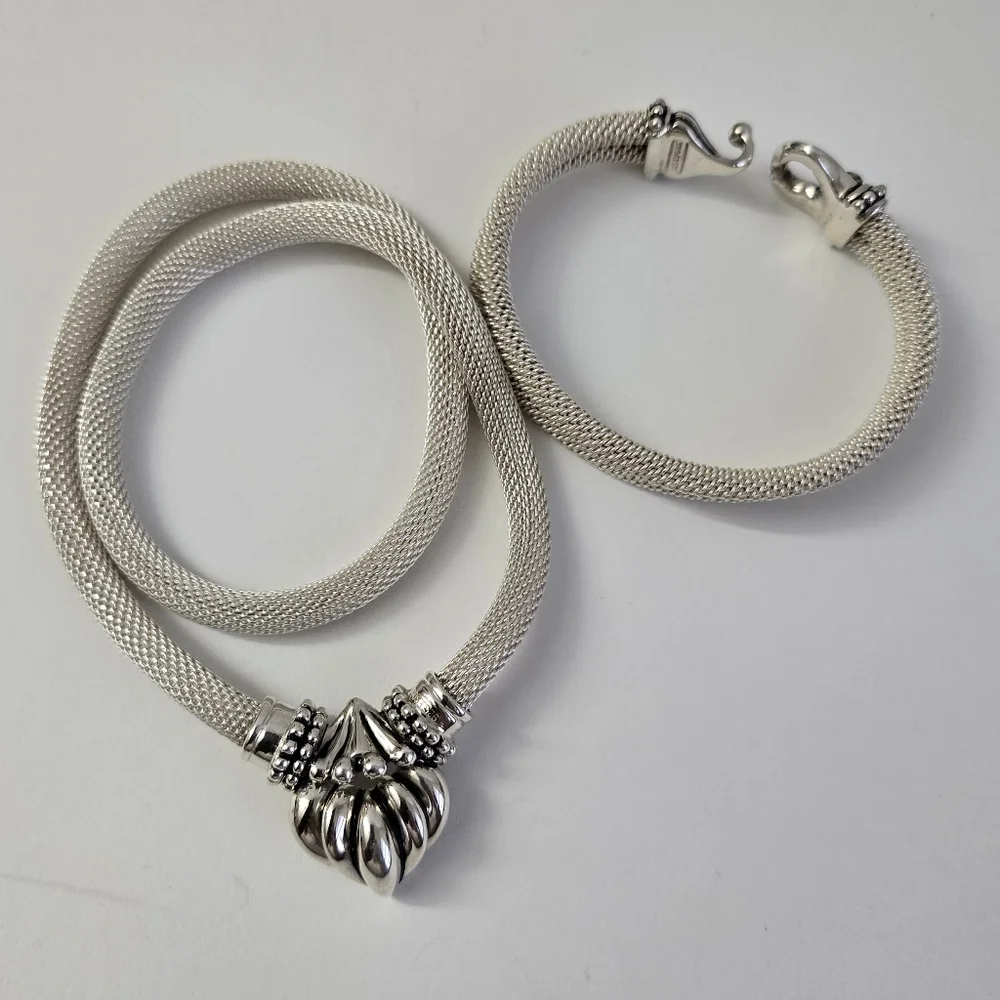 Vintage material sterling